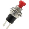 PRZEŁĄCZNIK PRZYCISKOWY CHWILOWY ZWIERNY OFF-(ON) CZERWONY