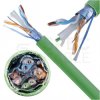 Kabel sieciowy F/UTP kat.6 skrętka 4x2x0,51mm wewnętrzny Dca bezhalogenowy LSOH zielony Corning