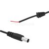 Wtyk zasilający DC 2,5mm/5,5mm z przewodem koncent