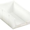 Pojemnik do przechowywania głębokość 350mm szerokość 205mm wysokość 130mm Biały PP RS PRO