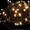 MXL-812024VUW LED fairy lights, 8 m, 120 LEDs, warm white, 230 V