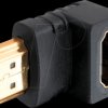 HDMI compact plug/socket adapter