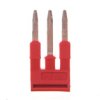 Mostek Wtykany 3-Biegunowy Czerwony Fbs 3-4 3030129 /50Szt./