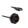 Kabel HDMI 1m A: HDMI B: HDMI A: Żeńskie B: Męskie Ultra High Speed 2.1