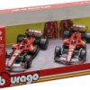 Bburago F1 Ferrari SF-24 ´24 2er-Set 1:43 Model samochodu