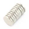 Magnes neodymowy okrągły - 17x2mm - 10szt.