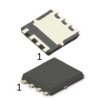 MOSFET Typ N-kanałowy 100 A SuperSO 40 V Rozszerzenie 8-pinowy Powierzchnia 100 W Infineon 1.9 mΩ IPC100N04S51R9ATMA1