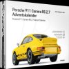 67273 Advent Calendar - Porsche 911 Carrera RS, DE/ENG, light yellow