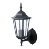 Lampa Ogrodowa Ścienna Vt-749 E27 Max. 40W Czarna Up 7066