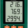Data logger, temperature, moisture, pressure, USB/SD, Extech SD700