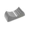 Gałka do potencjometru suwakowego - jasnoszara 24x11x11mm na trzpień 4mm