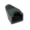 Osłonka wtyku RJ45 z odgiętką (10szt) czarna