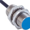 Czujnik zbliżeniowy M18 Indukcyjny 8 mm SICK Częściowo wpuszczany 10 → 30 V DC długość 40mm Gwintowany