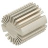 Radiator; FL42-4/2,5; do diod LED; naturalny; 25mm; walec; 13,4/25,4mm; Firma Piekarz; RoHS
