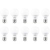 Sygonix SY-5237740 LED bulb E27 7.3W warm white non-dimmable 10-pack