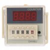 DH48J-11A Digital Display Electronic Counter Relay with 35mm DIN Rail Base