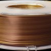 PMMA-1021-003 PLA Silk Dual Color filament, copper/gold, 1.75 mm, 1 kg