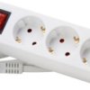 Outlet strip, 3-way, 1.4 m, 16 A, white, 129713007