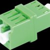 BS07-60021 FO coupler, LC / LC, RJ45 style, duplex, green
