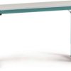 Manuflex LU7033.5021 ESD Uniwersalny stół roboczy ESD ze specjalną płytą podstawy z kauczuku, szer. X gł. X wys. = 1250