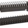 Listwa stykowa PCB 30-pinowe DF11 raster: 2 mm Kąt prosty 2-rzędowe Hirose Otwór przelotowy 250V W osłonie