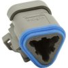 Plug housing, for rectangular miniature plug, PX0105S03GY