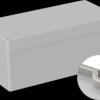 Industrial housing, 240.5 x 120 x 100.5 mm, IP66, light gray