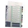 Leitz 1237-00-00 Style Index A4 1-10 Dividers Multicolour Polypropylene