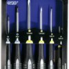 Screwdriver kit, PZ1, PZ2, 3 mm, 4 mm, 6 mm, 6.5 mm, Pozidriv/slotted, BE-9882