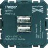 Lumina ładowarka USB A+A 3A mechanizm 2M WXF112