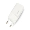 Zasilacz Baseus Super Si Quick Charger USB-C - 5V/3A 20W - biały