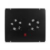 Panel 2x wentylator RACK 19