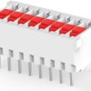 DIP switche, Off-On, 8 pole, straight, 100 mA/50 VDC, 5161390-8