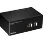 Przełącznik KVM 3.5 mm Jack TK-240DP, 2-portowy USB 2 4, Trendnet DVI