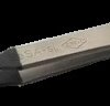 2ASASLT Präzisionspinzette, flache abgerundete Spitzen, 123 mm