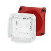 Puszka odgałęźna 104x104x70 bez zacisków IP66 czerwona DK 0400 R 62000037