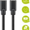 66508 USB-C 3.0 cable 2 m, black