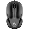 HP 4QM14AA#ABB 1000 Mouse USB Optical Black 3 Buttons 1200 dpi