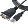StarTech.com 1P3FP-USB-SERIAL 3ft (1m) USB to Serial Cable, DB9 Male RS232 to U