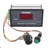 Regulator prędkości silnika PWM 30A DC 6V 12V 24V 48V z regulacją napięcia LED cyfrowym wyświetlaczem i przełącznikiem potencjom