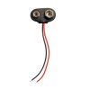 Wtyk do baterii 9V - 6F22 - R9 - z przewodami 10 cm