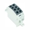 Blok rozdzielczy 2 -żyłowy Weidmüller 1 kV ac/dc, 600 V 202A Czarny