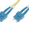 Patch Cord Światłowodowy Sc/Sc Duplex Sm 9/125 Os2 3M Ls0h Żółty Dk-2922-03