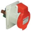 Gniazdo przemysłowe, proste, 16A, 3p+N+E, 380...415 V AC, IP 44 PKY16G435