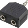 Audio adapter LogiLink Adapter CA1002, Jack, 0 cm