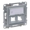 SUNO Adapter SYSTIMAX podwójny aluminium 721346 LEGRAND