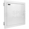 Rozdzielnica podtynkowa 12 modułów IP30 (400V 40A) Wyposażona 356x348x98mm drzwi pełne biała HAGER