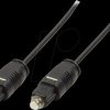 CA1007 Audio cable, Toslink/M to Toslink/M, PMMA wire, black, 1.5 m