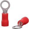 Insulated ring cable lug, 0.5-1.5 mm², 5.3 mm, M5, red, 22C442