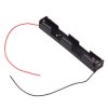 AA x 2 Long Battery Holder Flying Leads